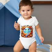 ハロウィーン幽霊 ベビーボディスーツ
