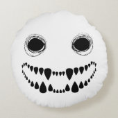 ハロウィーン幽霊 ラウンドクッション (裏面)