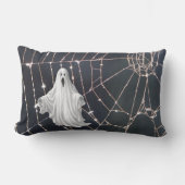ハロウィーン幽霊 ランバークッション (正面)