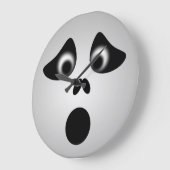 ハロウィーン幽霊 ラージ壁時計 (傾斜)