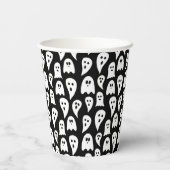 ハロウィーン幽霊 紙コップ (裏面)