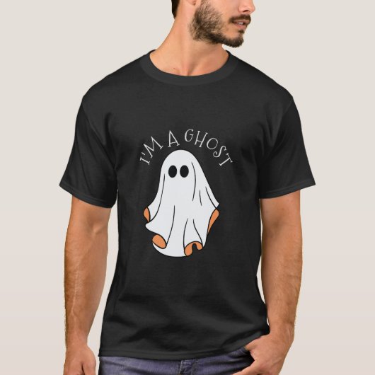 ハロウィーン幽霊、面白いハロウィーン、ハローウィンパーティ Tシャツ (正面)