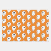 ハロウィーン幽霊☜ 3 ラッピングペーパーシート (正面3)