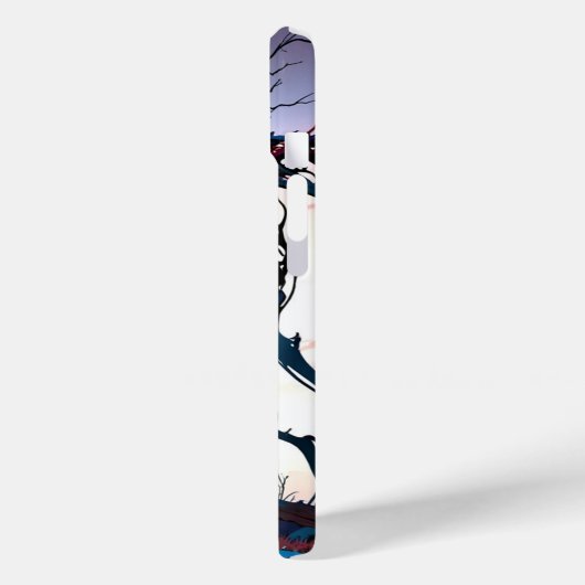 ハロウィーン幽霊 Case-Mate iPhoneケース (裏面 / 左)