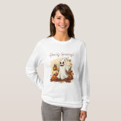 ハロウィーン幽霊 Tシャツ (正面フル)