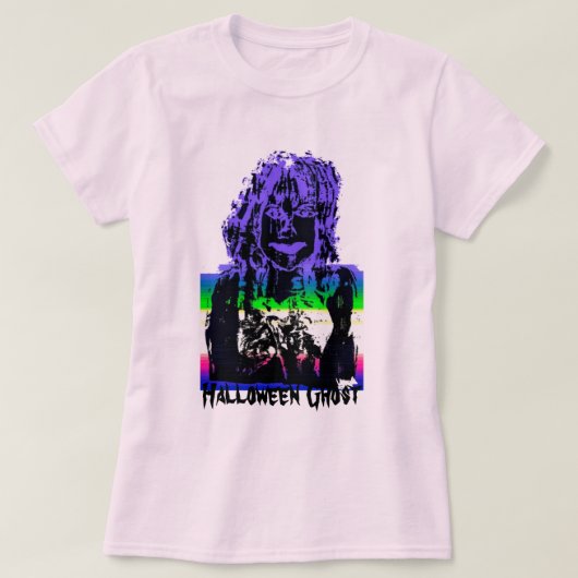 ハロウィーン幽霊 Tシャツ (デザイン正面)