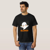 ハロウィーン幽霊 Tシャツ (正面フル)