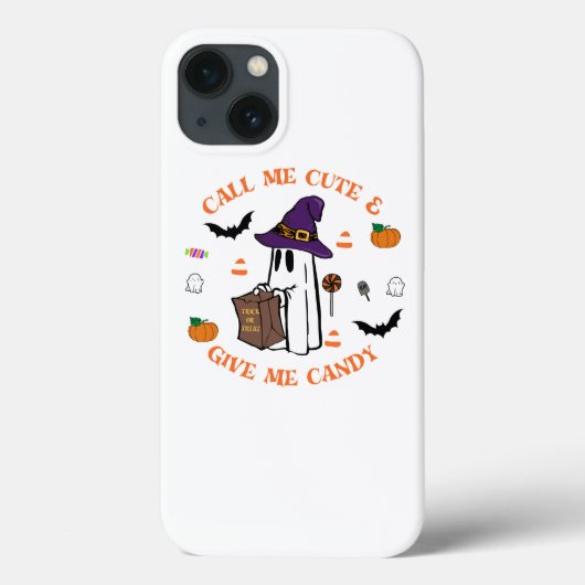 ハロウィーン幽霊iPhone 13ケース Case-Mate iPhoneケース (裏面)