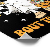 ハロウィーン幽霊No DigityそれをToddlにバッグする ポスター (角)