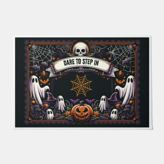ハロウィーン形式で踏み込む ドアマット (正面)