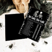 ハロウィーン彼は、彼女はブライダルシャワーゲームと言った 招待状