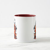 ハロウィーン怖いカボチャ マグカップ (中央)