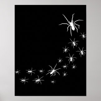ハロウィーン怖いクモ |スパイダーラバーギフトアイディア ポスター
