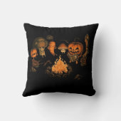 ハロウィーン怖いデザイン クッション (裏面)