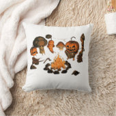 ハロウィーン怖いデザイン クッション (ブランケット)