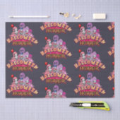 ハロウィーン怖いピエロホラー 薄葉紙 (クラフト)