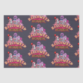 ハロウィーン怖いピエロホラー 薄葉紙