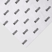 ハロウィーン怖いブー！目玉白黒パターン 薄葉紙 (詳細)