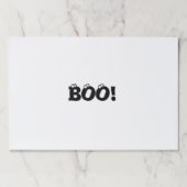ハロウィーン怖いブー!目玉紙ランチョンマット ペーパーパッド (正面)