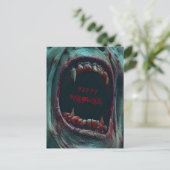 ハロウィーン怖いモンスターコスチュームパーティー ポストカード (スタンド正面)