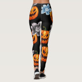 ハロウィーン怖いレギンス レギンス (裏面)