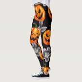 ハロウィーン怖いレギンス レギンス (左)