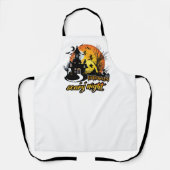 ハロウィーン怖い夜 エプロン (正面)