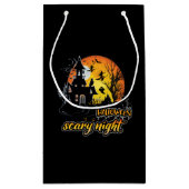 ハロウィーン怖い夜 スモールペーパーバッグ (裏面)