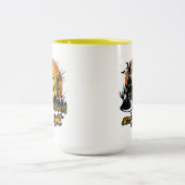 ハロウィーン怖い夜 ツートーンマグカップ (中央)