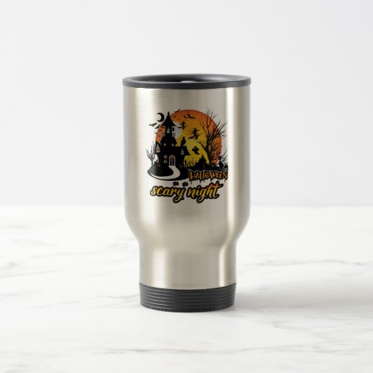ハロウィーン怖い夜 トラベルマグ (中央)