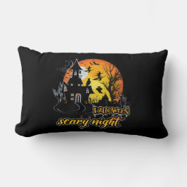 ハロウィーン怖い夜 ランバークッション