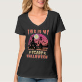 ハロウィーン怖い夜 Tシャツ (正面)