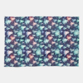 ハロウィーン怖い幽霊とゴブリン キッチンタオル (横)