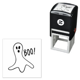 ハロウィーン怖い幽霊自己インキングゴム印 セルフインキングスタンプ