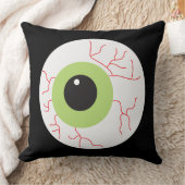 ハロウィーン怖い眼球 クッション (ブランケット)
