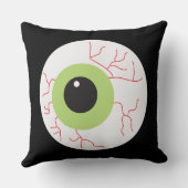 ハロウィーン怖い眼球 クッション (裏面)
