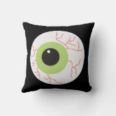 ハロウィーン怖い眼球 クッション (裏面)