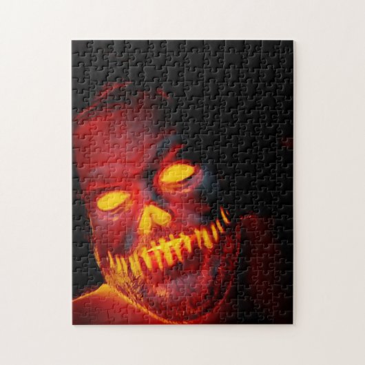 ハロウィーン怖い顔ジグソーパズル ジグソーパズル (縦)