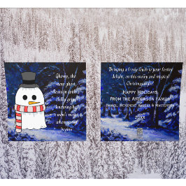 ハロウィーン恋人の雪の幽霊 シーズンカード