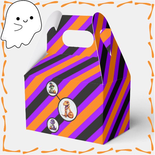 ハロウィーン恐竜ディノマシュパーティー フェイバーボックス