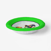 ハロウィーン恐竜ディノマシュパーティー ペーパーボウル (傾斜あり)