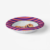 ハロウィーン恐竜ディノマシュパーティー ペーパーボウル (傾斜あり)