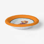 ハロウィーン恐竜ディノマシュパーティー ペーパーボウル (傾斜あり)