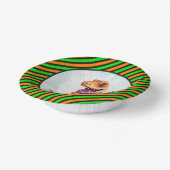 ハロウィーン恐竜ディノマシュパーティー ペーパーボウル (傾斜あり)