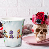 ハロウィーン恐竜ディノマシュパーティー 紙コップ