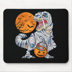 ハロウィーン恐竜Tレックスミームカボチャ マウスパッド