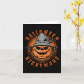 ハロウィーン悪夢ハロウィーンの衣装 カード (黄色い花)