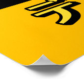 ハロウィーン悪魔 ポスター (角)