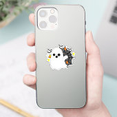 ハロウィーン愛幽霊 シール (スマートフォン)