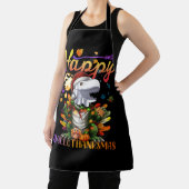 ハロウィーン感謝祭クリスマスハッピーハロサンキュー エプロン (インサイチュ)